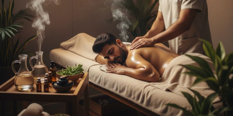 Aromatherapy Best Male-to-Male Massage Centre Lakdikapul